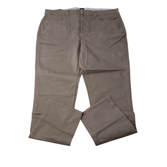 Gap Mens 5-Pocket Slim Fit Stretch Twill Pants 40x32 Classic Style Gray - Picture 3 of 4